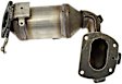 674-322 Driver Side Catalytic Converter, 3.5L, 6Cyl, Federal EPA Standard, 46-State Legal (Cannot ship to CA, CO, NY or ME), OE Solutions Series, Direct Fit