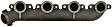 674-383 Driver Side Exhaust Manifold, OE Solutions Series