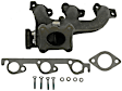 674-514 Rear Exhaust Manifold, OE Solutions Series