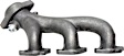 674-555 Driver Side Exhaust Manifold, OE Solutions Series