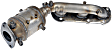674-564 Passenger Side Catalytic Converter, 3.8L, 6Cyl, Federal EPA Standard, 46-State Legal (Cannot ship to CA, CO, NY or ME), OE Solutions Series, Direct Fit