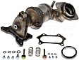 674-576 Front Catalytic Converter, 2.4L, 4Cyl, Federal EPA Standard, 46-State Legal (Cannot ship to CA, CO, NY or ME), OE Solutions Series, Direct Fit