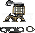 674-609 Rear Catalytic Converter, 3.0L, 6Cyl, Federal EPA Standard, 46-State Legal (Cannot ship to CA, CO, NY or ME), OE Solutions Series, Direct Fit