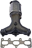 674-629 Front Catalytic Converter, Federal EPA Standard, 46-State Legal (Cannot ship to CA, CO, NY or ME), OE Solutions Series, Direct Fit
