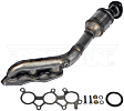 674-641 Passenger Side Catalytic Converter, Federal EPA Standard, 46-State Legal (Cannot ship to CA, CO, NY or ME), OE Solutions Series, Direct Fit