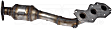 674-641 Passenger Side Catalytic Converter, Federal EPA Standard, 46-State Legal (Cannot ship to CA, CO, NY or ME), OE Solutions Series, Direct Fit
