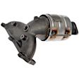 674-677 Passenger Side Catalytic Converter, 2.7L, 6Cyl, Federal EPA Standard, 46-State Legal (Cannot ship to CA, CO, NY or ME), FWD, OE Solutions Series, Direct Fit