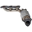 674-679 Passenger Side Catalytic Converter, 2.7L, 6Cyl, Federal EPA Standard, 46-State Legal (Cannot ship to CA, CO, NY or ME), OE Solutions Series, Direct Fit