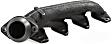 674-694 Passenger Side Exhaust Manifold, 50-State Legal, OE Solutions Series