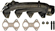 674-696 Driver Side Exhaust Manifold, OE Solutions Series