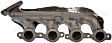 674-732 Passenger Side Exhaust Manifold, OE Solutions Series