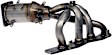 674-752 Catalytic Converter, 2.4L, 4Cyl, Federal EPA Standard, 46-State Legal (Cannot ship to CA, CO, NY or ME), OE Solutions Series, Direct Fit