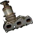 674-759 Passenger Side Catalytic Converter, 3.3L, 6Cyl, CARB and Federal EPA Standards, 50-state Legal, FWD, Direct Fit
