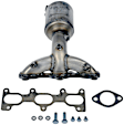 674-813 Front Catalytic Converter, 2.7L, 6Cyl, Federal EPA Standard, 46-State Legal (Cannot ship to CA, CO, NY or ME), OE Solutions Series, Direct Fit