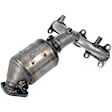 674-813 Front Catalytic Converter, 2.7L, 6Cyl, Federal EPA Standard, 46-State Legal (Cannot ship to CA, CO, NY or ME), OE Solutions Series, Direct Fit