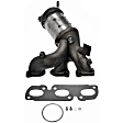 674-817 Rear Catalytic Converter, 3.0L, 6Cyl, Federal EPA Standard, 46-State Legal (Cannot ship to CA, CO, NY or ME), OE Solutions Series, Direct Fit