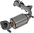 674-820 Rear Catalytic Converter, Federal EPA Standard, 46-State Legal (Cannot ship to CA, CO, NY or ME), FWD, OE Solutions Series, Direct Fit