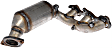 674-827 Rear Catalytic Converter, 3.3L, 6Cyl, Federal EPA Standard, 46-State Legal (Cannot ship to CA, CO, NY or ME), OE Solutions Series, Direct Fit
