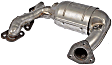 674-857 Front Catalytic Converter, 3.0L, 6Cyl, Federal EPA Standard, 46-State Legal (Cannot ship to CA, CO, NY or ME), OE Solutions Series, Direct Fit