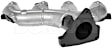 674-859XD Driver Side Exhaust Manifold, OE Solutions Series
