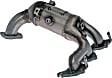 674-865 Front Catalytic Converter, 2.7L, 6Cyl, Federal EPA Standard, 46-State Legal (Cannot ship to CA, CO, NY or ME), OE Solutions Series, Direct Fit