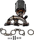 674-881 Rear Catalytic Converter, 3.3L, 6Cyl, Federal EPA Standard, 46-State Legal (Cannot ship to CA, CO, NY or ME), OE Solutions Series, Direct Fit