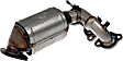 674-881 Rear Catalytic Converter, 3.3L, 6Cyl, Federal EPA Standard, 46-State Legal (Cannot ship to CA, CO, NY or ME), OE Solutions Series, Direct Fit