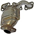 674-884 Rear Catalytic Converter, 2.5L, 6Cyl, Federal EPA Standard, 46-State Legal (Cannot ship to CA, CO, NY or ME), OE Solutions Series, Direct Fit