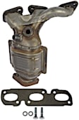 674-884 Rear Catalytic Converter, 2.5L, 6Cyl, Federal EPA Standard, 46-State Legal (Cannot ship to CA, CO, NY or ME), OE Solutions Series, Direct Fit
