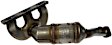 674-898 Rear, Passenger Side Catalytic Converter, Federal EPA Standard, 46-State Legal (Cannot ship to CA, CO, NY or ME), OE Solutions Series, Direct Fit