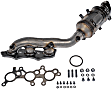 674-926 Passenger Side Catalytic Converter, 4.0L, 6Cyl, Federal EPA Standard, 46-State Legal (Cannot ship to CA, CO, NY or ME), OE Solutions Series, Direct Fit