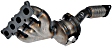 674-927 Catalytic Converter, 1.6L, 4Cyl, Federal EPA Standard, 46-State Legal (Cannot ship to CA, CO, NY or ME), OE Solutions Series, Direct Fit