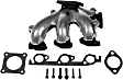 674-983 Passenger Side Exhaust Manifold, OE Solutions Series