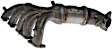 674-989 Front Catalytic Converter, 3.7L, 5Cyl, Federal EPA Standard, 46-State Legal (Cannot ship to CA, CO, NY or ME), OE Solutions Series, Direct Fit