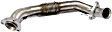679-002 Down Pipe - Stainless, Stainless Steel, Direct Fit, Sold individually