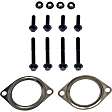 679-005 Turbo Pipe - Natural, Steel Tubing With Cast Iron Y-Connector, Direct Fit, Kit