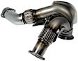 679-024 Turbo Pipe - Silver, Stainless Steel, Direct Fit, Sold Individually