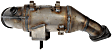 679-528 Catalytic Converter, 2.0L, 4Cyl, Federal EPA Standard, 46-State Legal (Cannot ship to CA, CO, NY or ME), OE Solutions Series, Direct Fit