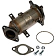 679-538 Front Catalytic Converter, 3.5L, 6Cyl, Federal EPA Standard, 46-State Legal (Cannot ship to CA, CO, NY or ME), OE Solutions Series, Direct Fit