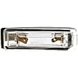 68160 Help Series License Plate Light Lens - Direct Fit, Sold Individually