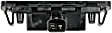 2012 Ford Mustang - Help Series License Plate Light Lens - Direct Fit, Sold Individually