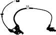 695-162 Rear, Driver Side OE Solutions Series ABS Speed Sensor AWD Sold individually