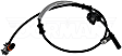695-180 Rear, Passenger Side OE Solutions Series ABS Speed Sensor Sold Individually