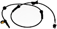 695-288 Front, Driver Side OE Solutions Series ABS Speed Sensor Sold Individually