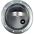 697-700 OE Solutions Series Differential Cover - Black, Steel, Direct Fit, Sold individually