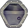 697-703 OE Solutions Series Differential Cover - Black, Steel, Direct Fit, Sold Individually