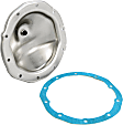697-706 OE Solutions Series Differential Cover - Silver Zinc, Steel, Direct Fit, Sold individually