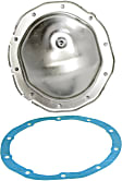 697-706 OE Solutions Series Differential Cover - Silver Zinc, Steel, Direct Fit, Sold individually