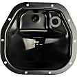 697-708 OE Solutions Series Differential Cover - Black, Steel, Direct Fit, Sold individually