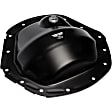 697-712 OE Solutions Series Differential Cover - Gray, Steel, Direct Fit, Sold individually